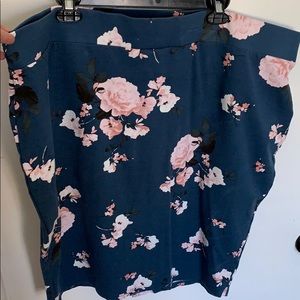 Torrid Floral Pencil Skirt